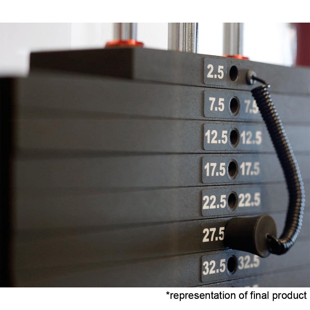 50LB Weight Stack Upgrade for Home Gyms