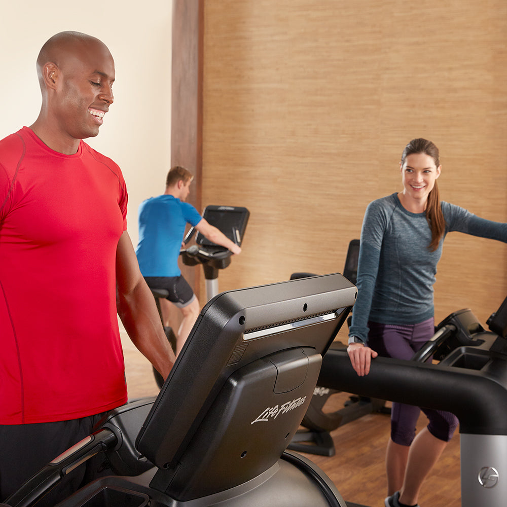 Elevation Treadmill at the gym