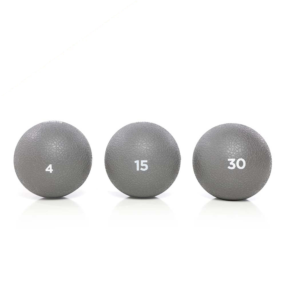 Power Systems Slam Balls, textured, grey, 4LB / 15LB / 30LB - Outlet