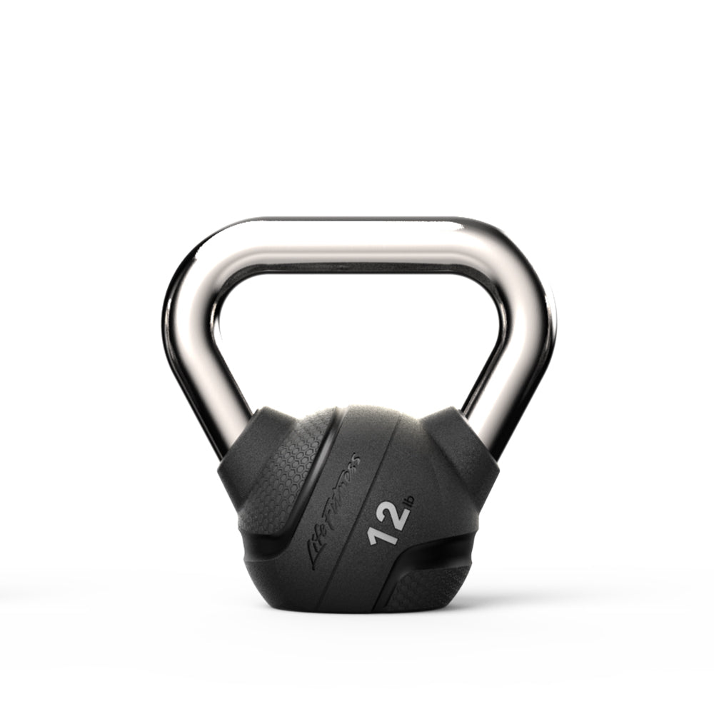 Life Fitness Kettlebell, rubber - 12LB