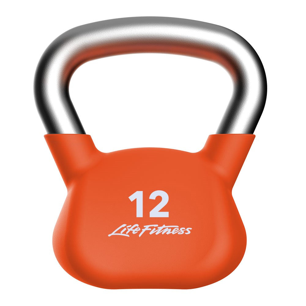 Life Fitness Studio Kettlebells - 12 lbs, orange