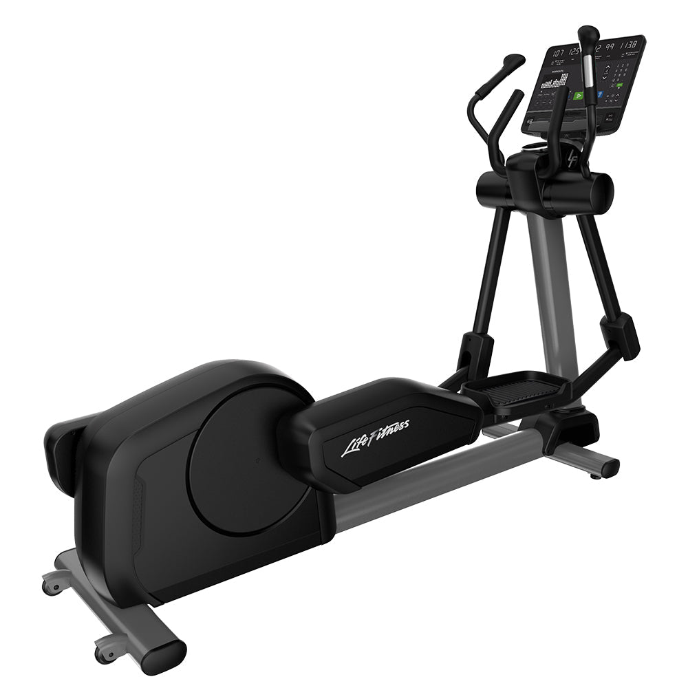 Club Series+ Elliptical with SL Console, Titanium Base