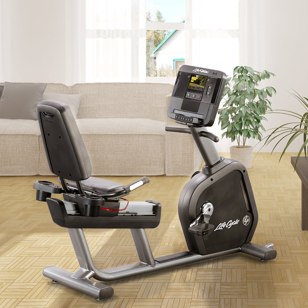 Life Fitness club-quality recumbent bike for home