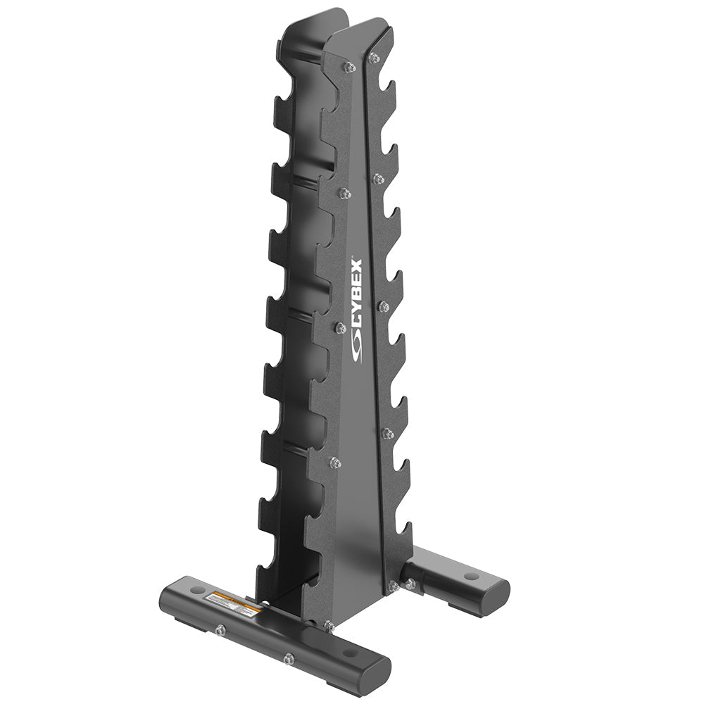 Cybex Ion Series Vertical Dumbbell Rack in black