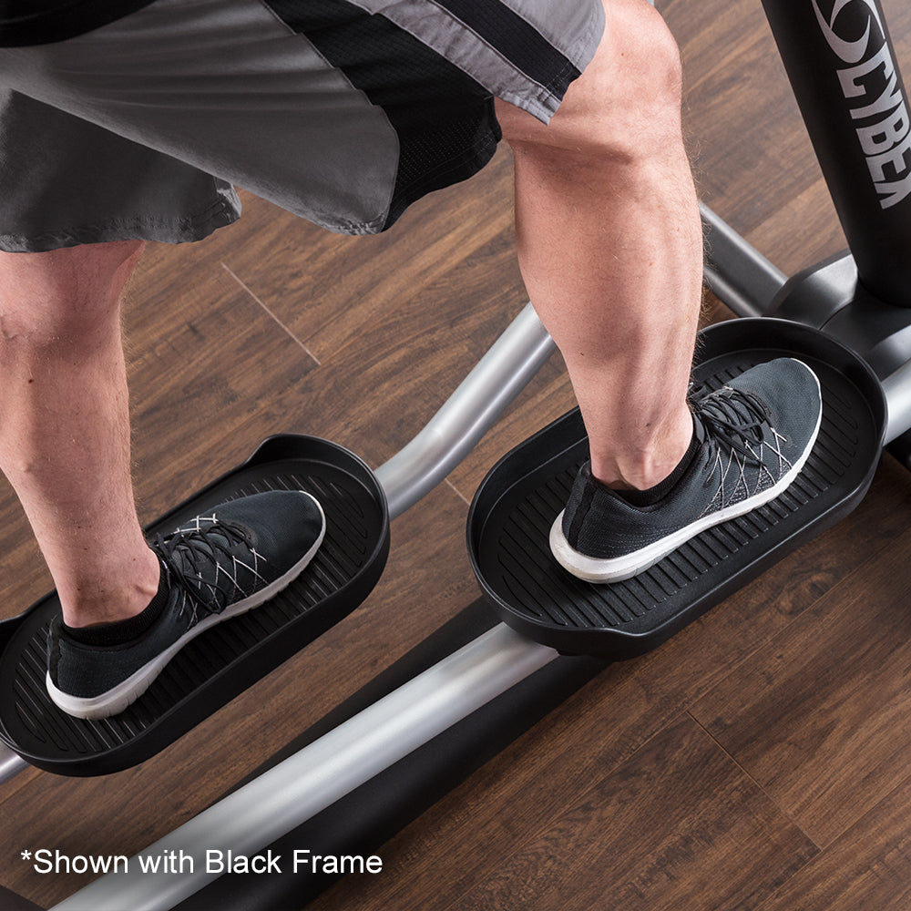 Flexform pedals on Cybex V Series Elliptical - exerciser pedaling