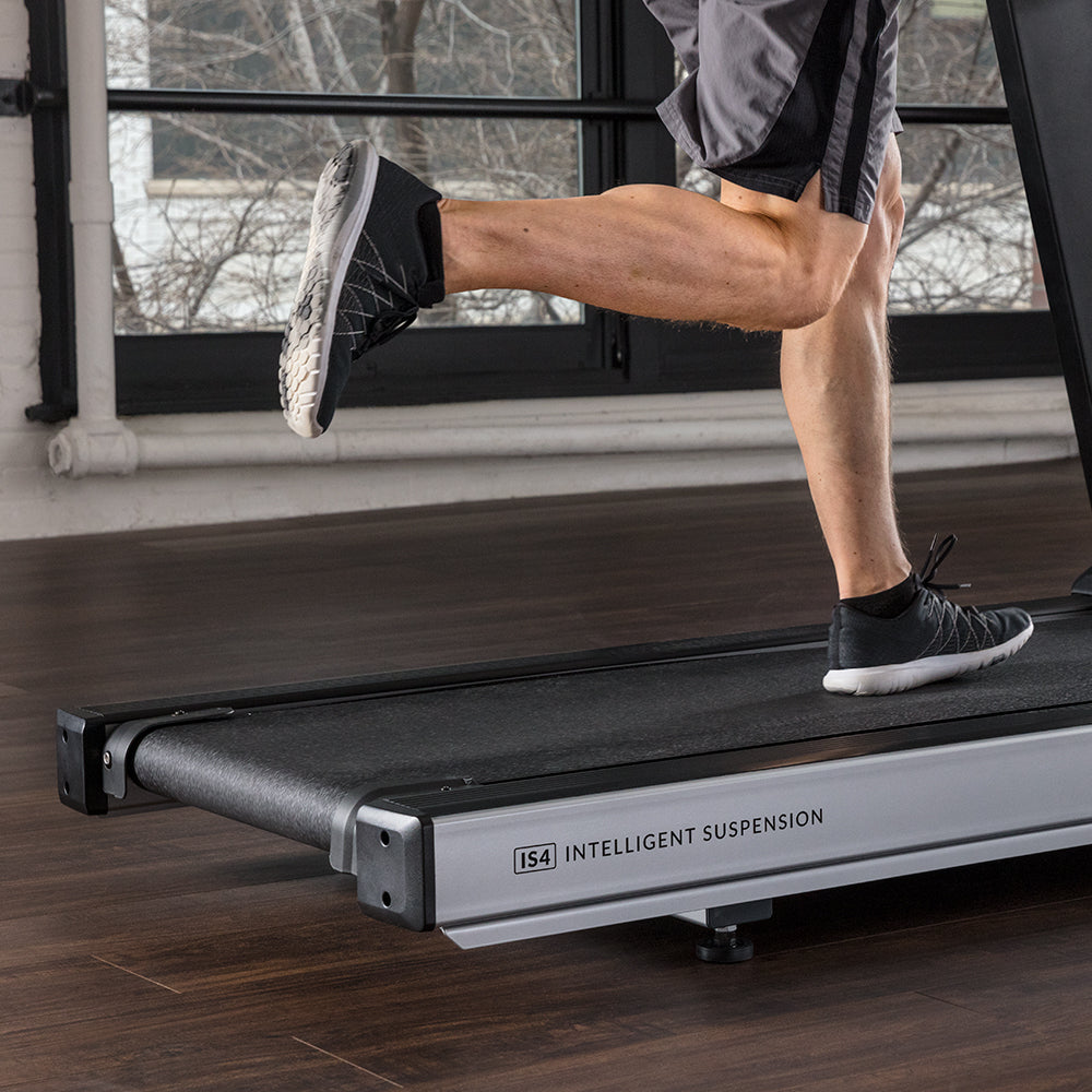 Runner on Cybex Treadmill with IS4 Intelligent Suspension