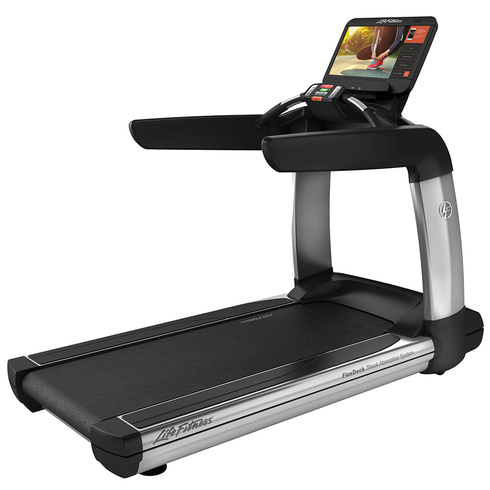 Elevation Series Treadmill - Arctic Silver frame, SE3 HD Console