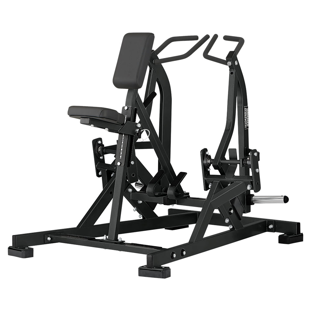 Hammer Strength Plate-Loaded Iso-Lateral Row, Black Frame / Black Upholstery