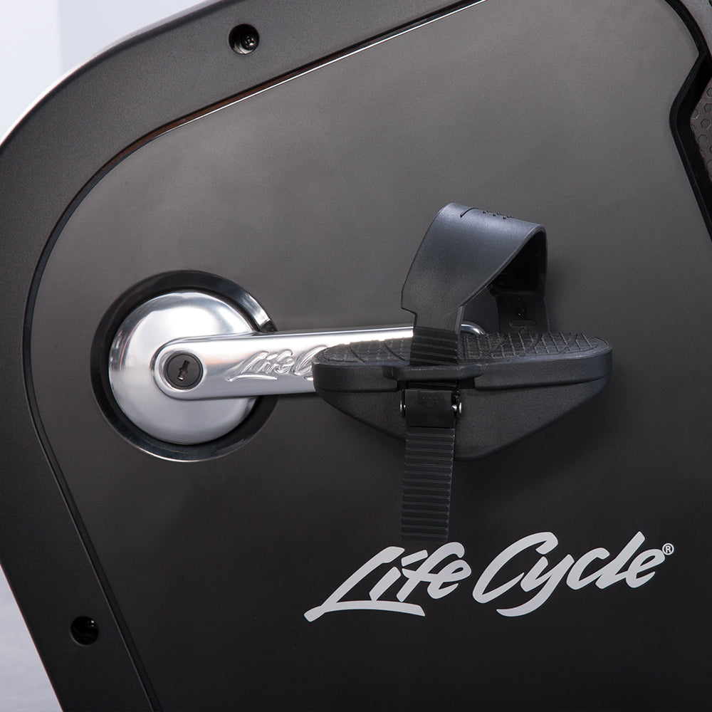 Integrity Recumbent Lifecycle - Details on pedals