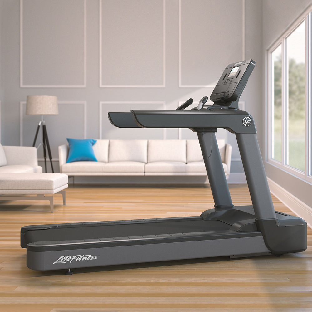 Club Series+ Treadmill in modern home with wood floors