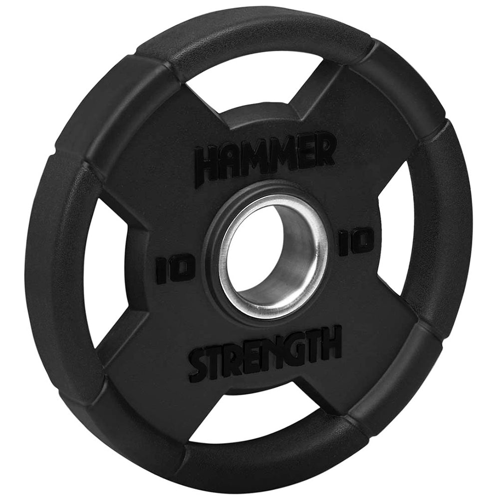 Hammer Strength Round Rubber Olympic Plate - 10 lbs.